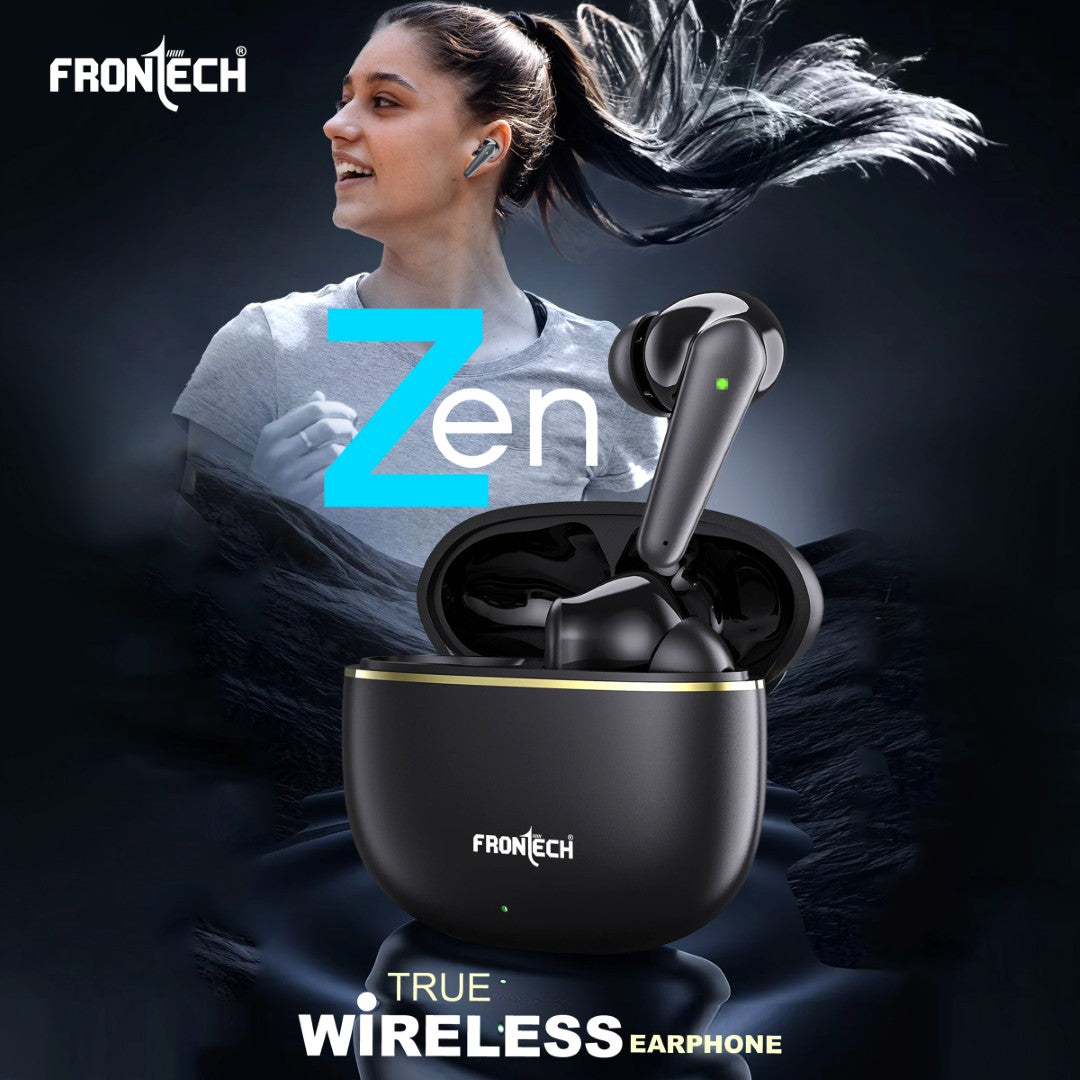 Frontech Wireless Earphone | Deep Bass, 35 Hrs Playtime, Bluetooth 5.3, Touch Control (EF-0063) Frontech Wireless Earphone | Deep Bass, 35 Hrs Playtime, Bluetooth 5.3, Touch Control (EF-0063)